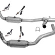 For 2009-2014 Ford E150 E250 5.4L Engine Y Pipe W Catalytic Converter O2 Sensors