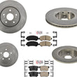 Front & Rear Brake Rotors & Ceramic Pads for Suzuki Kizashi 2.4L 2010-2013 6pc