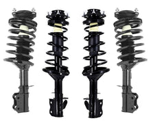 Front and Rear L&R Complete Coil Spring Struts Assemb for Kia Spectra 2001-2004
