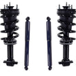 Puntales de resorte helicoidales de rendimiento monotubo para GM Suburban 4 Wheel Drive 15-21 Z71