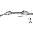 Engine Pipe with Dual Catalytic Converter Fits for 2007-2011 Ford Ranger 2.3L