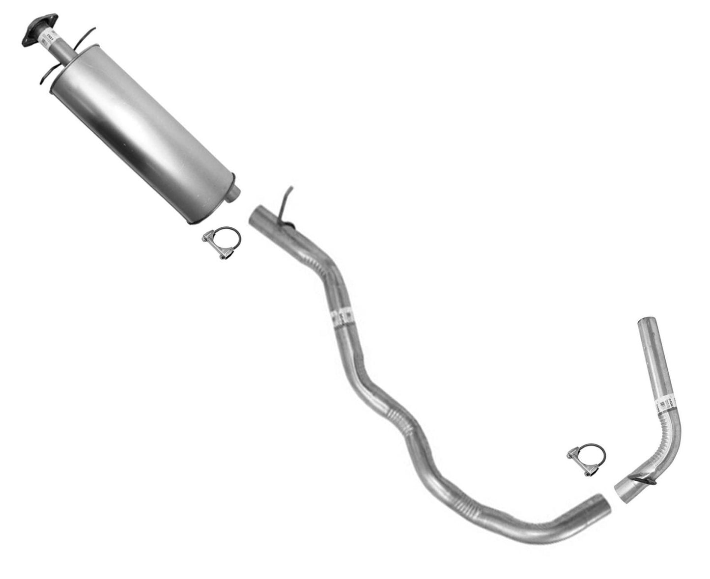 Para Ford Expedition 2003-2006 4.6L y 5.4L Sistema de escape Silenciador y tubos
