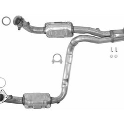 For 2002-2005 Tahoe Yukon 4.8 5.3 Engine Y Pipe Dual Catalytic Converters
