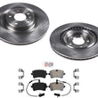 REAR Brake Rotors OE Metallic Pads Sensors for 2012-2018 Audi A6 Quattro 330MM