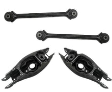 Se adapta a brazos de control inferiores traseros BMW X1 2010-2015 con barras de seguimiento, 4 piezas 332677899