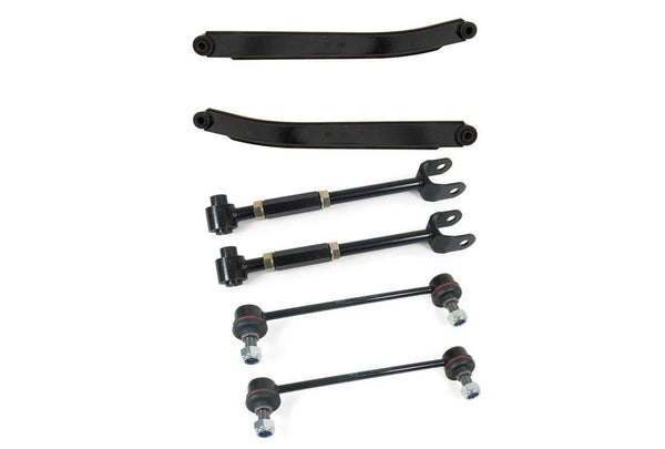 4 brazos de control de enlace lateral trasero + enlaces de barra estabilizadora para Kia Sportage 4x4 AWD 05-09