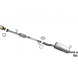 Front & Rear Catalytic Converter Muffler Tail Pipe For 00-04 Toyota Tundra 3.4L