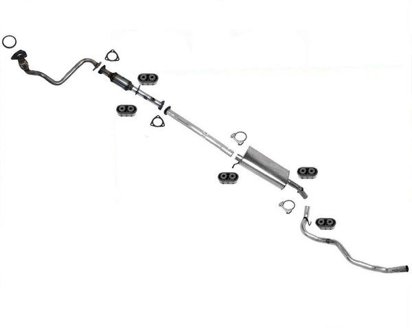 98-00 Rear Wheel Drive 118" Wheel Base S10 Pick Up 2.2 Muffler Exhaust Converter