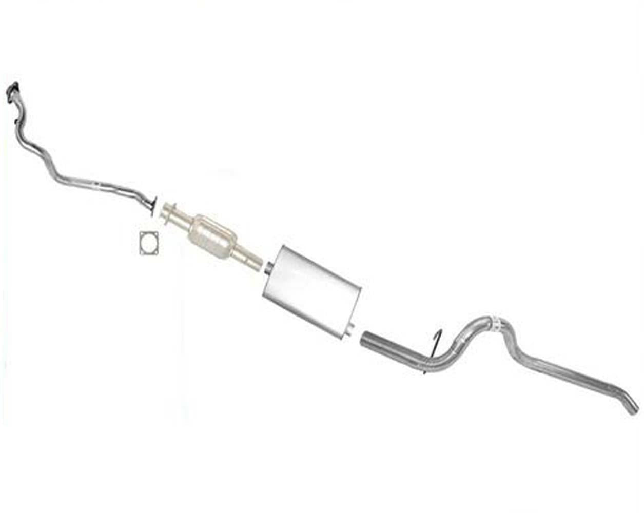 91-92 Cherokee 4.0L Eng Pipe Converter Sistema de escape Silenciador Tubo de cola EE. UU.