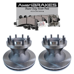 Front Disc Brake Rotors Fleet Duty Pads for 79-86 C30 Dual Rear Wheel Pick Up