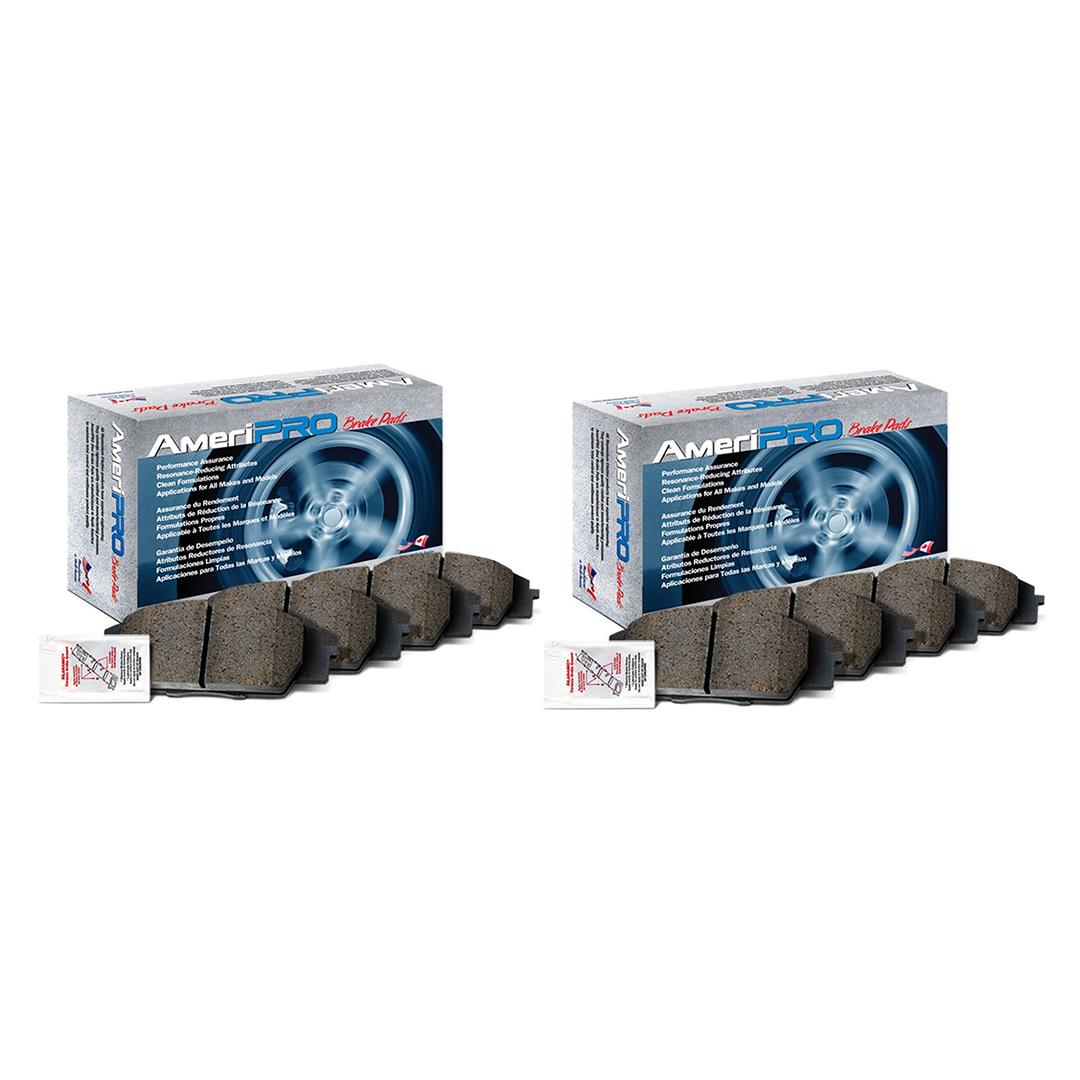 Front & Rear Brake Ceramic Pads For Toyota Highlander 2020 2021 2022 2025