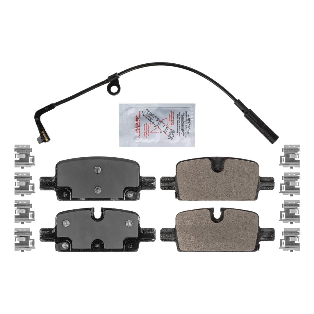 Coated Disc Brake Rotors Metallic Pad Sensor For 2021 2022 2026 Chevrolet Tahoe