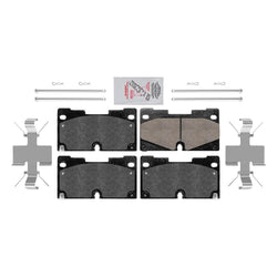 Front Coated Disc Brake Rotors Ceramic Pads Sensor Fits Chevrolet Tahoe 2021-25