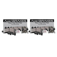AmeriBRAKES Servicio de flota para sensores de pastillas de freno de disco delantero y trasero Chevrolet Tahoe 2021