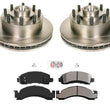 Front Disc Brake Rotors Fleet Duty Pads for 75-86 C30 Single Rear Wheel Pick Up