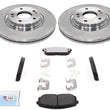 Front Disc Brake Rotors Brake AmeriBrake Pads for 2021-2022 Hyundai Elantra 1.6L