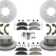 Master Fleet Pads Hardware Disc Brake Rotors Fits 2009-2018 Ram 2500 3500