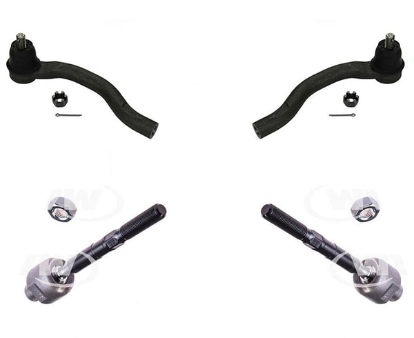 Fits Civic 12-15 ILX 13-16 Inner & Outer Tie Rod End TO59251 TO59252 TI59240