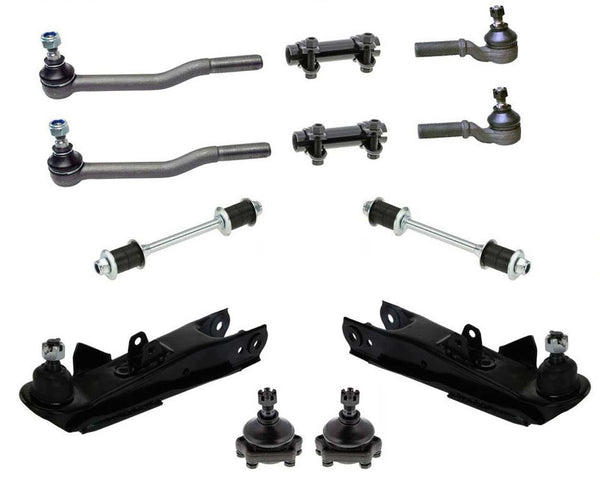 Lower Control Arms 12PC Kit Nissan Pickup D21 86-01 Rear Wheel Drive Hardbody