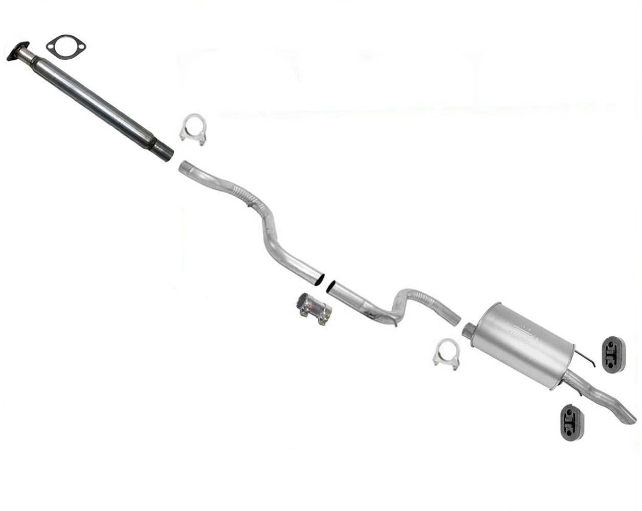 Para Chevy Impala 2000-2002 3.4 3.8 Sistema de tubo de escape silenciador ¡HECHO EN EE. UU.!