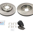 Front Brake Premium Disc Brake Rotors Ceramic Pads for 2020-2024 Buick Encore GX