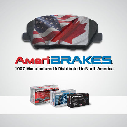 Front Coated Brake Rotors & Ceramic Brake Pads For Buick Encore GX 2020-2024