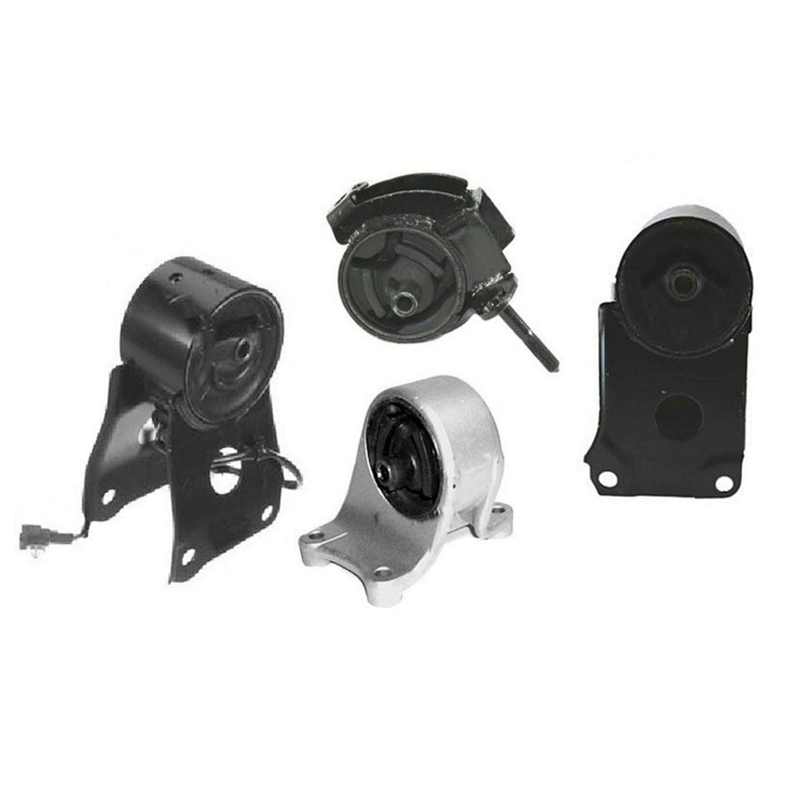 Engine with Selenoid & Transmission Mounts 4pc Kit for Nissan Maxima 3.0L 96-03