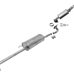 Resonador del silenciador del tubo del sistema de escape para el modelo híbrido Toyota Highlander 06-2007