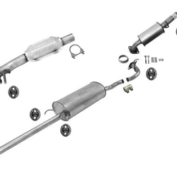 Catalytic Converter Pipe Muffler Resonator for 2006-07 Toyota Highlander Hybrid