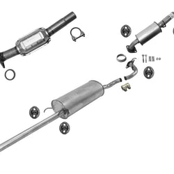 Catalytic Converter Pipe Muffler Resonator for 2007-2009 Lexus RX350