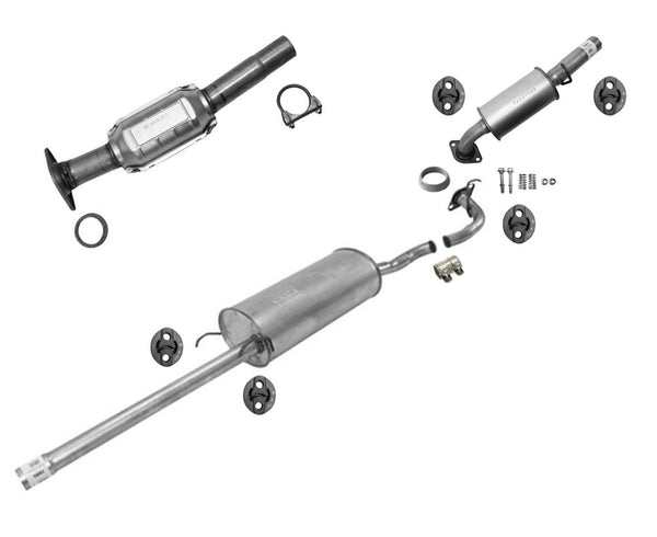 Catalytic Converter Pipe Muffler Resonator for 2007-2009 Lexus RX350