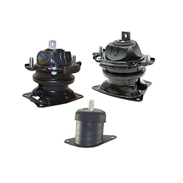 Kit de 3 piezas de montaje de motor electrónico delantero y trasero para Honda Accord 08-12 V6 3.5L