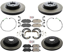F&amp;R Pastillas de freno de alto carbono para Land Rover LR3 4.4L 2005-2009