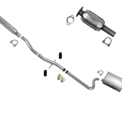 Catalytic Converter Exhaust Pipe Muffler Resonator for 09-11 Buick Lucerne 3.9L