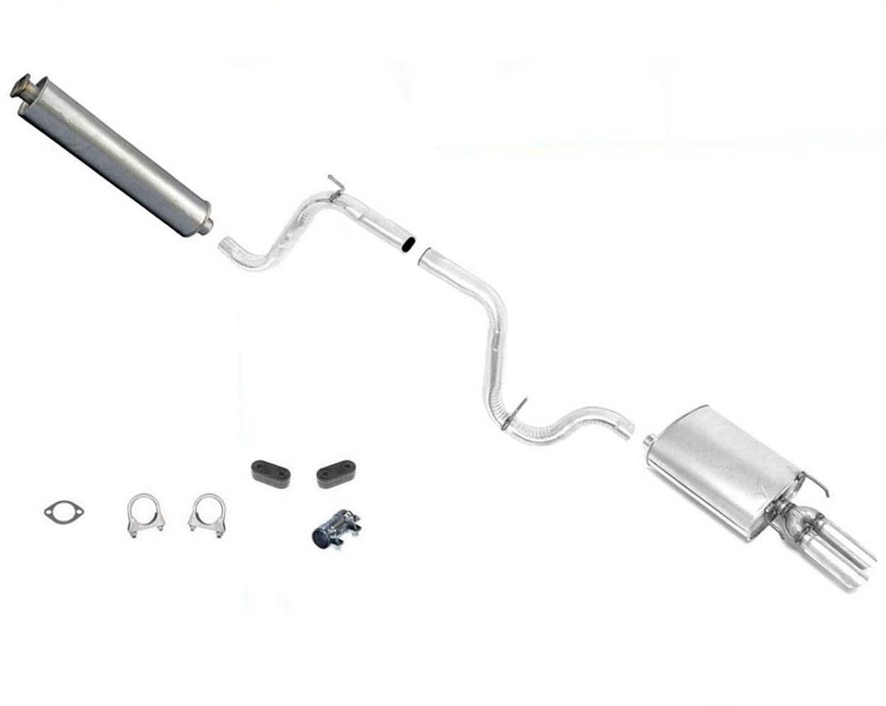 Dual Tip Muffler Exhaust System Fits Buick Regal 3.8L 1997-2002