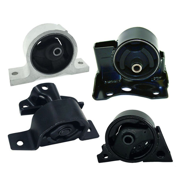 Engine Motor & Automatic Transmission Mount 4pc Kit for Nissan Sentra 1.8L 00-06