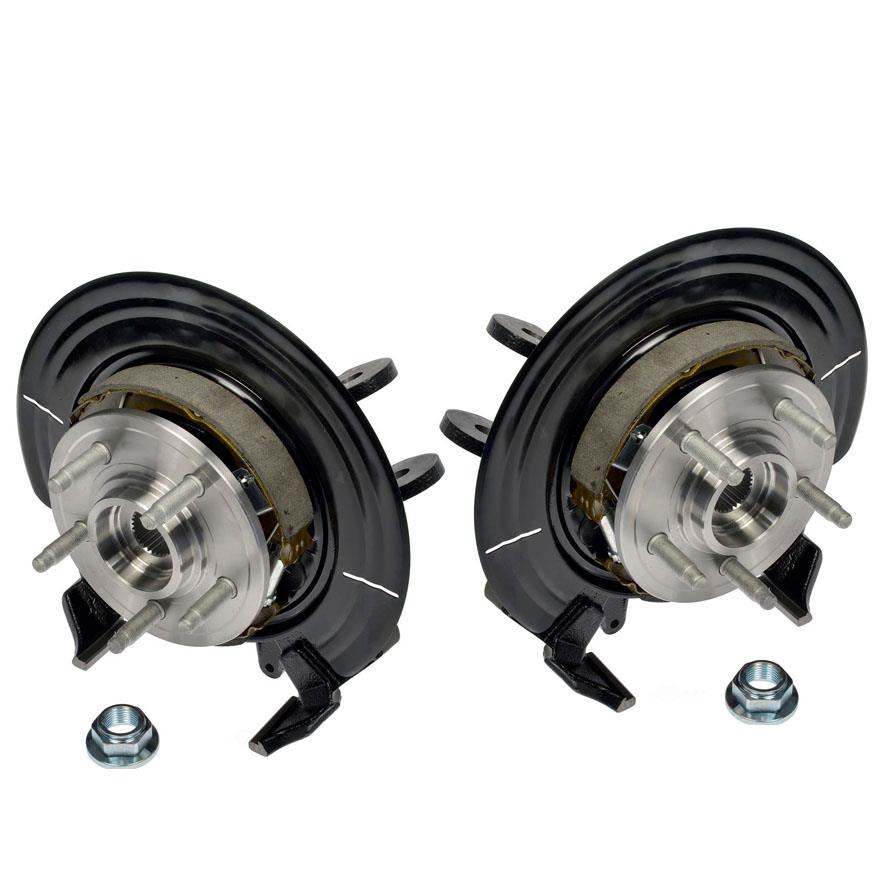 Rear Left & Right Steering Hub Knuckles for Ford Explorer Mountaineer 2004-2005