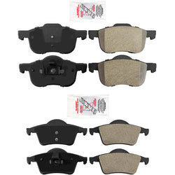 Fits Volvo XC70 2003 2004 2005 2006 2007 Front & Rear (2) Brake Pads Sets