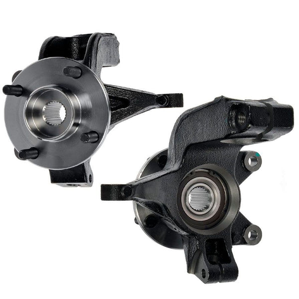 Front Left & Right Steering Hub Knuckles Kit for Ford Focus 2.0L 2006-2011