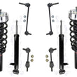 Front Struts & Shocks Fits BMW X5 2 ROW SEATS 2009-2013 No Electronic / No Sport