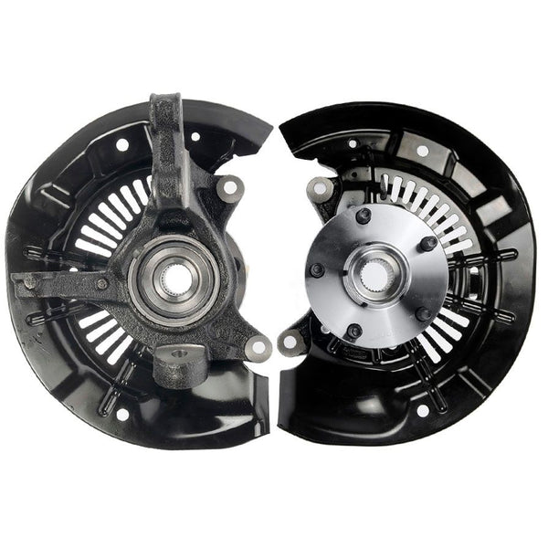 Front Steering Hub Knuckles Kit for Toyota Sienna All Wheel Drive 2011-2017