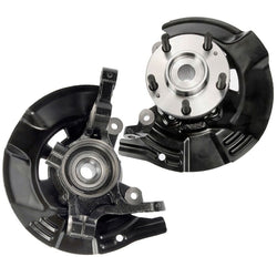 Front Steering Hub Knuckles Kit for Hyundai Sonata 2.4L FULL HYBRID EV-GAS 11-13