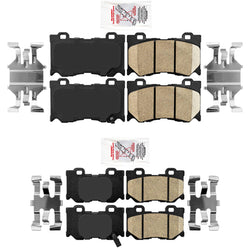 Para Nissan 370Z 09-19 con pastillas de freno Nismo de 355 mm, calibre de 4 pistones, con herrajes