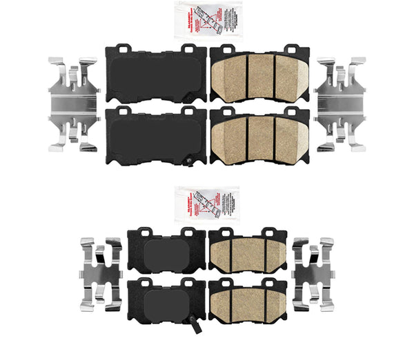 Para Nissan 370Z 09-19 con pastillas de freno Nismo de 355 mm, calibre de 4 pistones, con herrajes