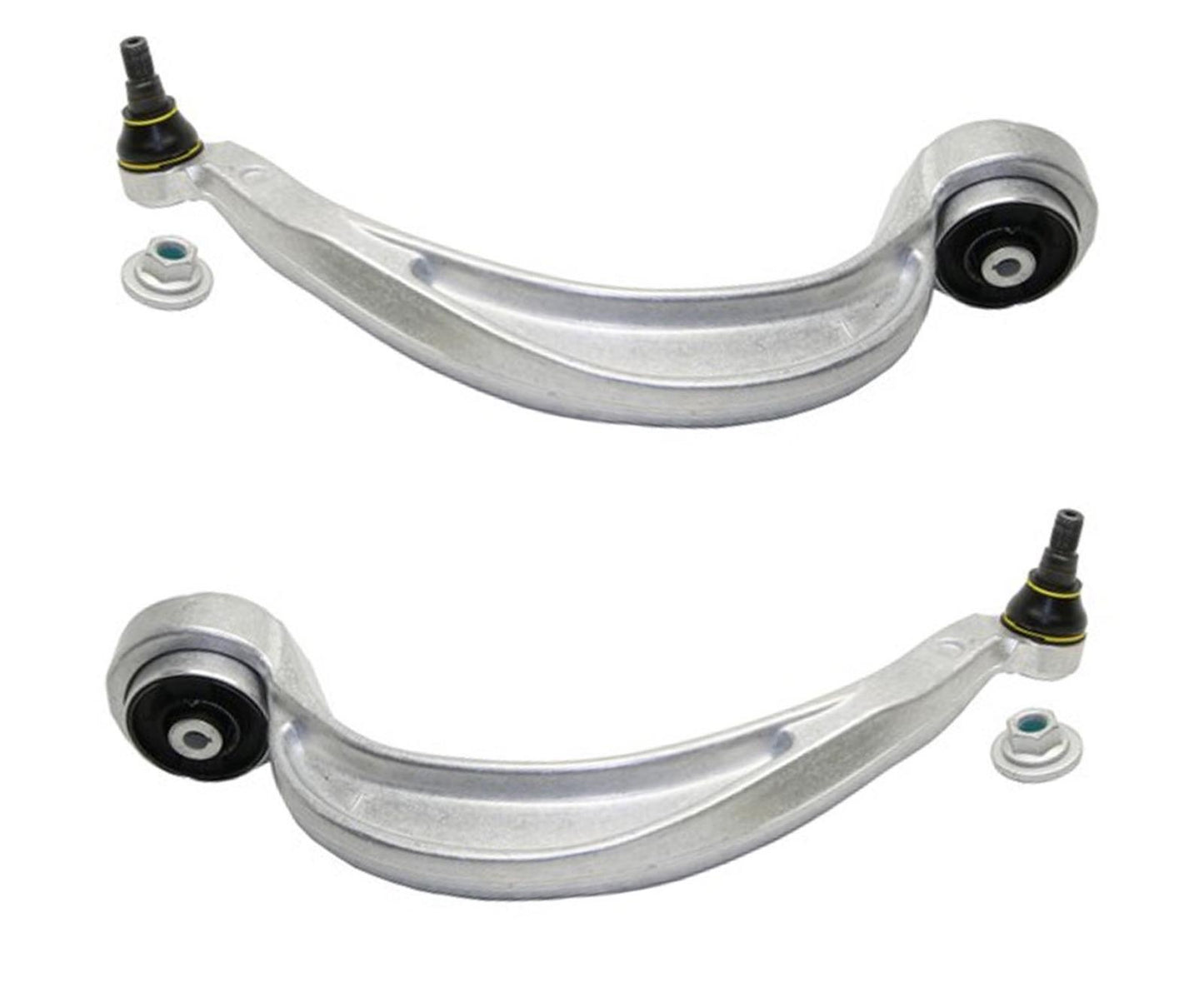 Front Lower Rearward Suspension Left Right Control Arm Set for 2012-2018 Audi A6