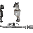 Front Rear Lower 4pc Catalytic Converter for 2003-2006 Acura MDX 3.5 Made in USA