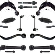 Fits For 2006-2012 Ford Fusion Upper Low Control Arm Chassis Kit w Bushings 14pc