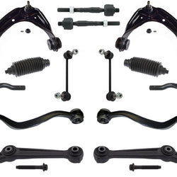 Fits For 2006-2012 Ford Fusion Upper Low Control Arm Chassis Kit w Bushings 14pc