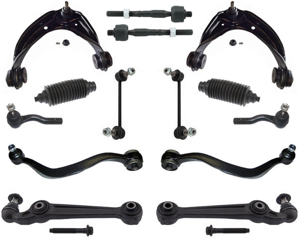Fits For 2006-2012 Ford Fusion Upper Low Control Arm Chassis Kit w Bushings 14pc