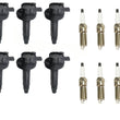 Direct Ignition Coils with Platinum Spark Plugs for 11-16 Ford F150 3.5 Turbo